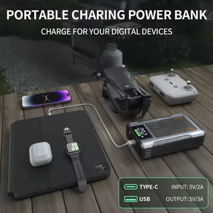 Keyf™ Jump Starter With Air Compressor