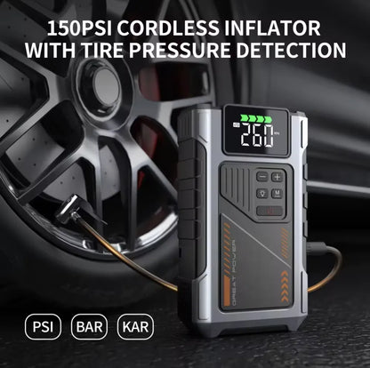 Keyf™ Jump Starter With Air Compressor