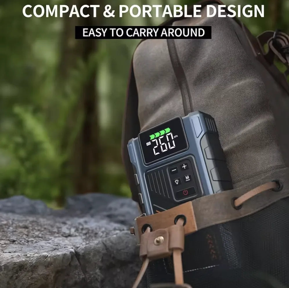 Keyf™ Jump Starter With Air Compressor