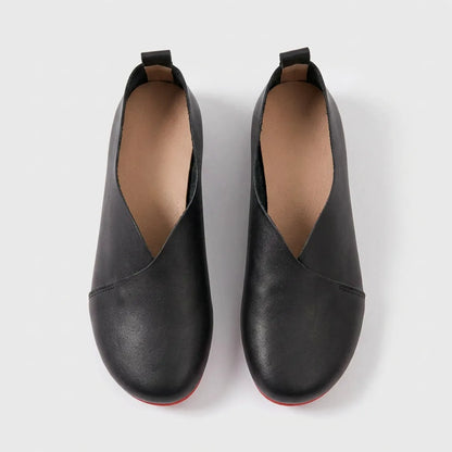 LEATHER FLATS-PALMA-1603