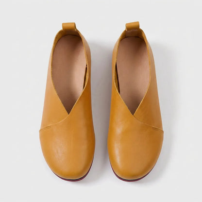 LEATHER FLATS-PALMA-1603
