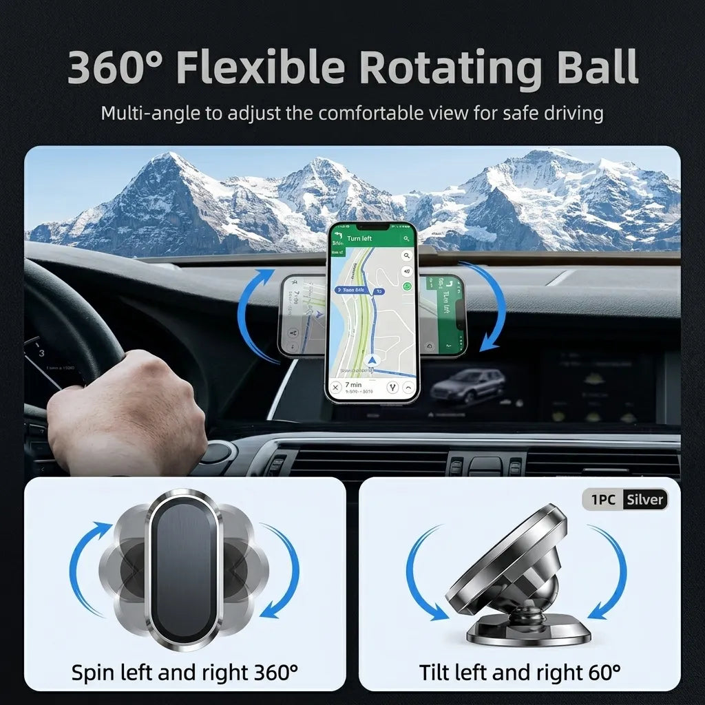 Keyf™  Magnetic Car Phone Holder