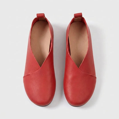 LEATHER FLATS-PALMA-1603
