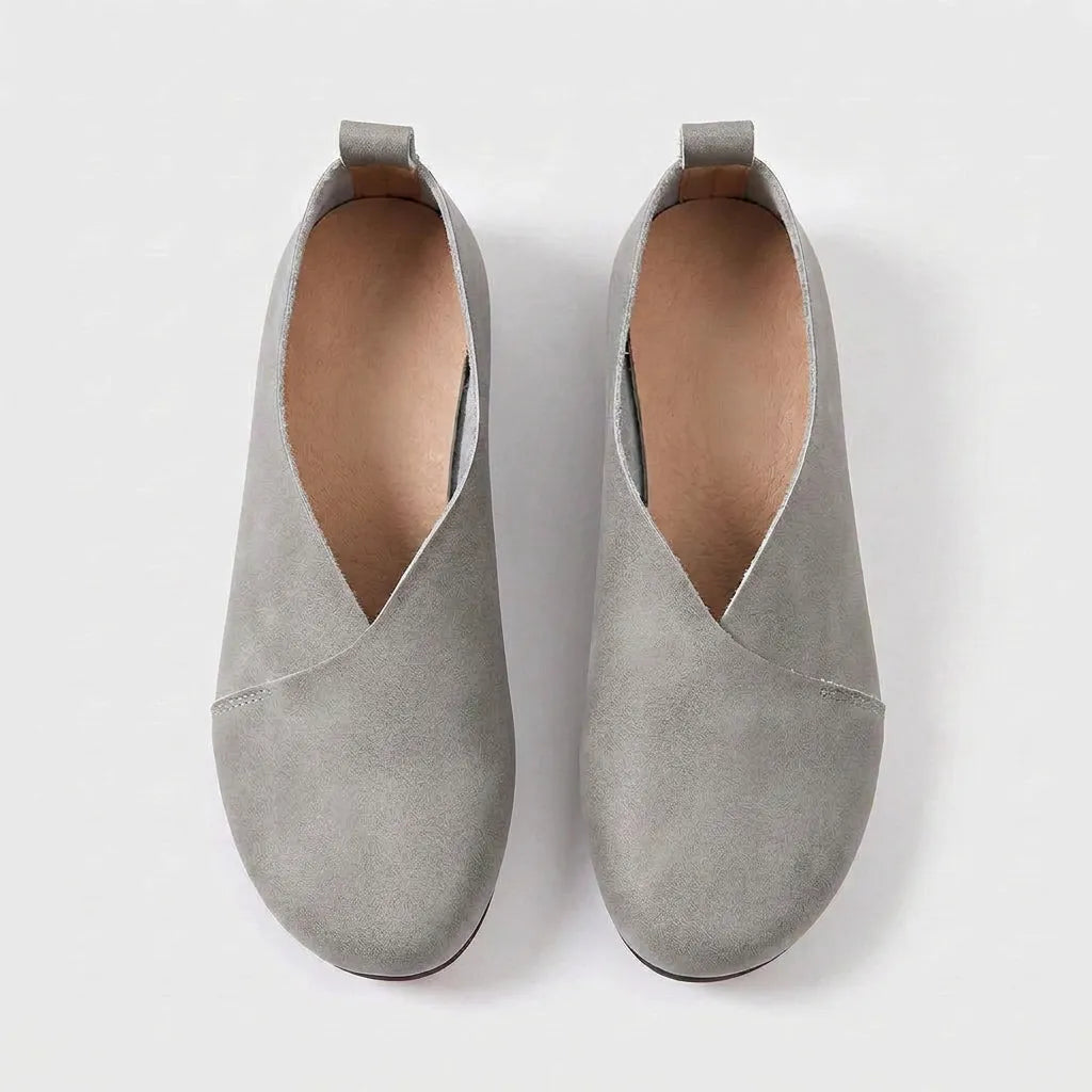 LEATHER FLATS-PALMA-1605