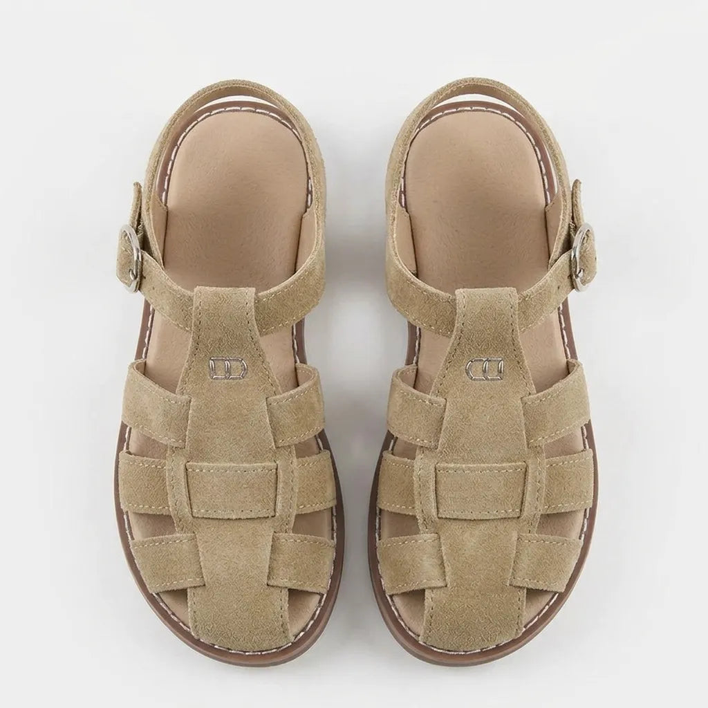 LEATHER SANDALS-NOVA-1708