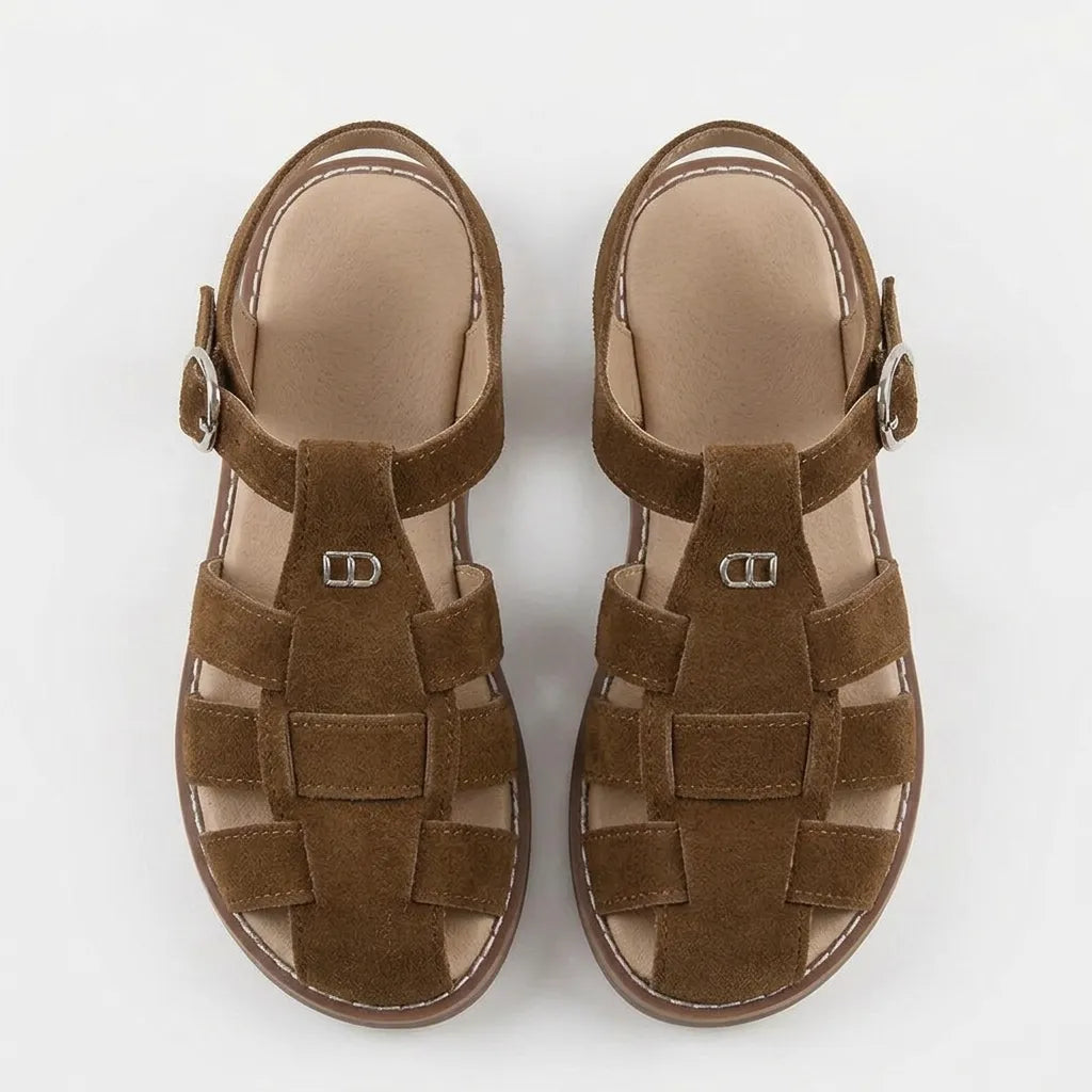 LEATHER SANDALS-NOVA-1708