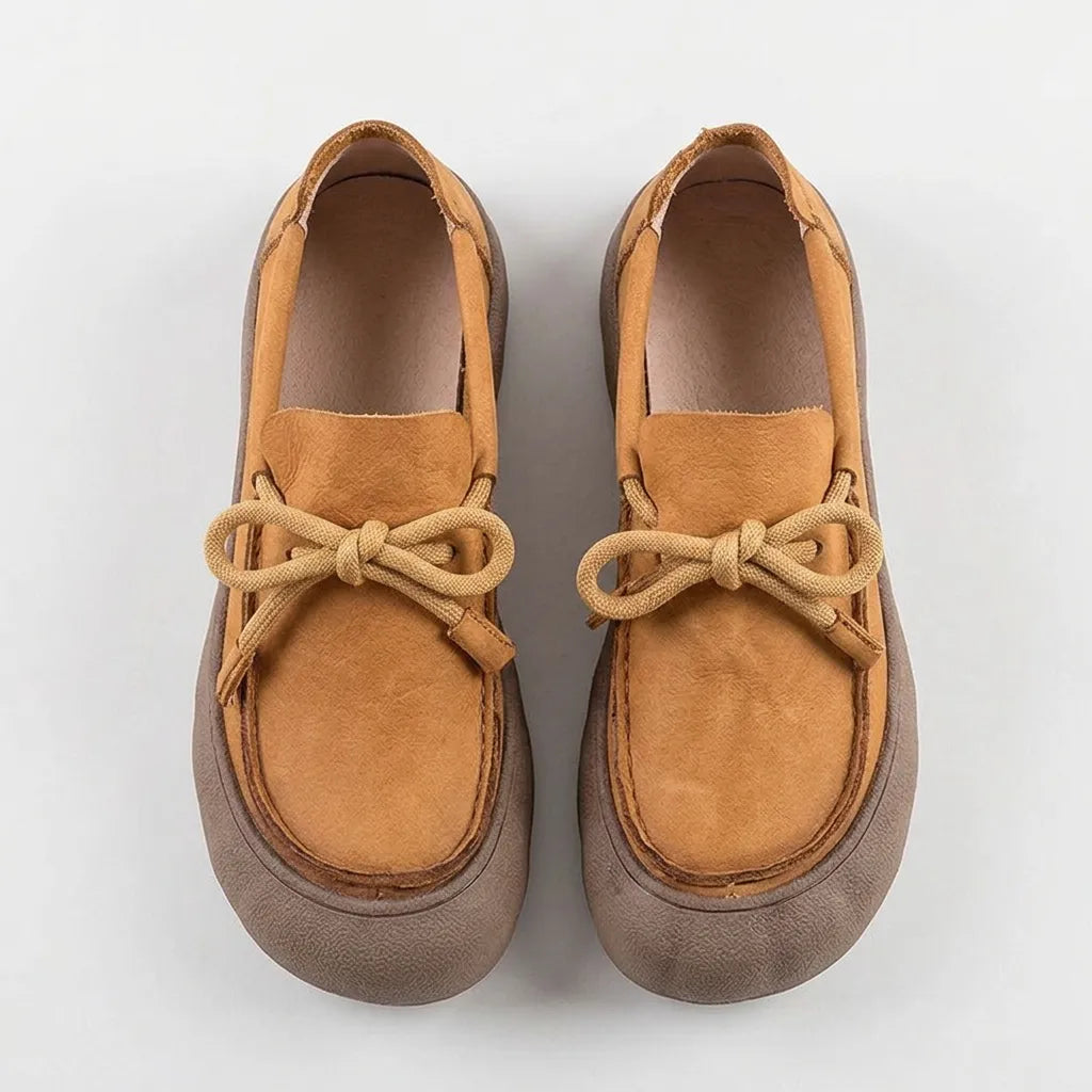 LEATHER LOAFERS-AURA-1415