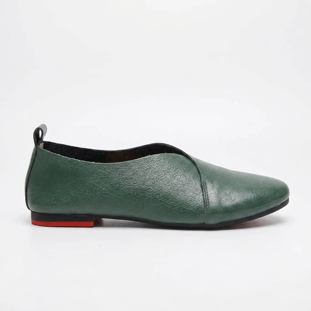 LEATHER FLATS-PALMA-1605