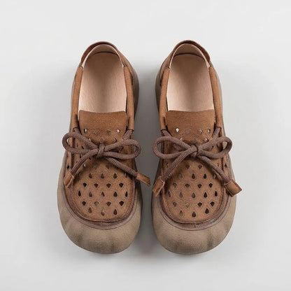 MOCASSINS EN CUIR-AURA-1418