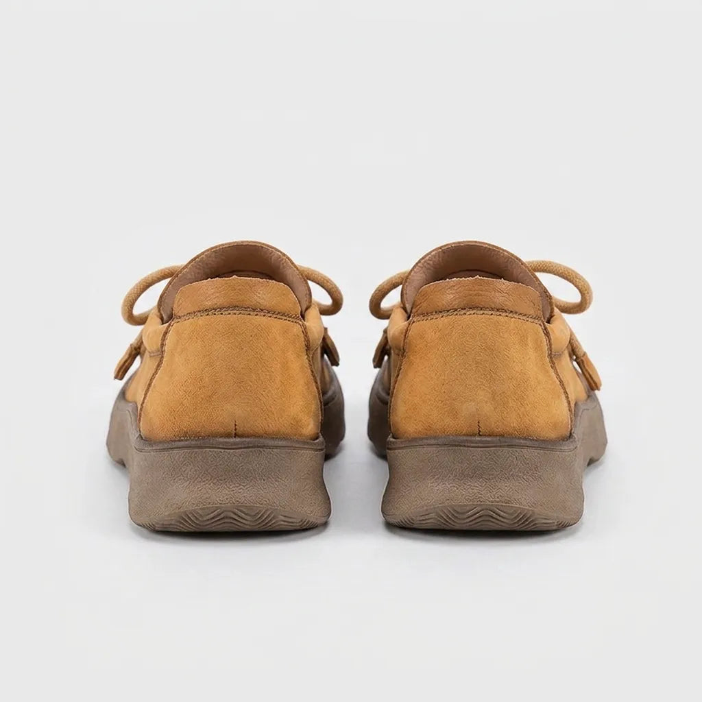 LEATHER LOAFERS-AURA-1415