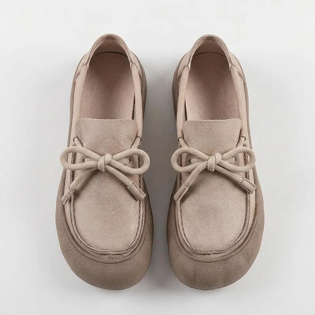 LEATHER LOAFERS-AURA-1415