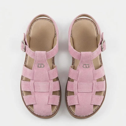 SANDALES EN CUIR-NOVA-1710