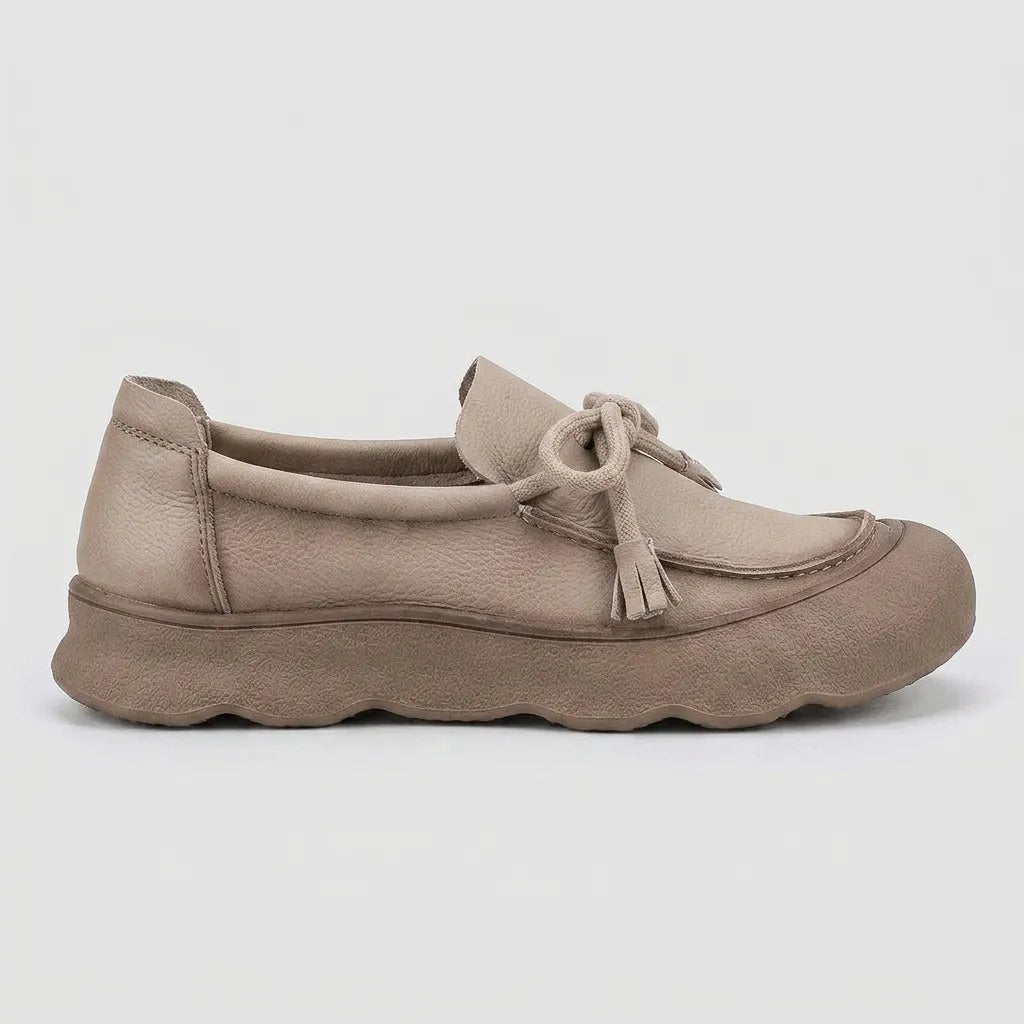 LEATHER LOAFERS-AURA-1415