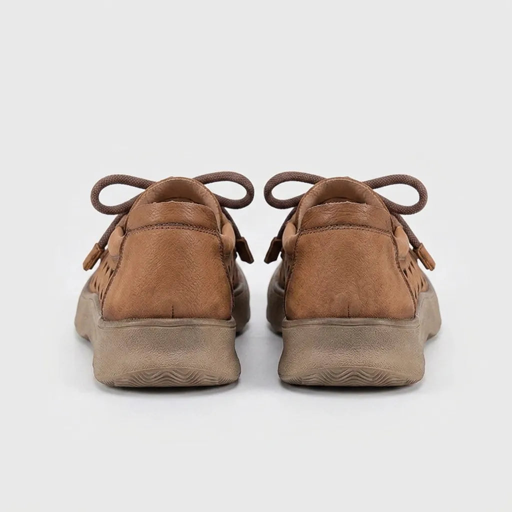 LEATHER LOAFERS-AURA-1418